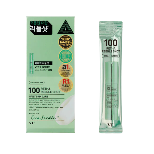 VT Cosmetics Reti-A Reedle Shot 100 2ml 10ct