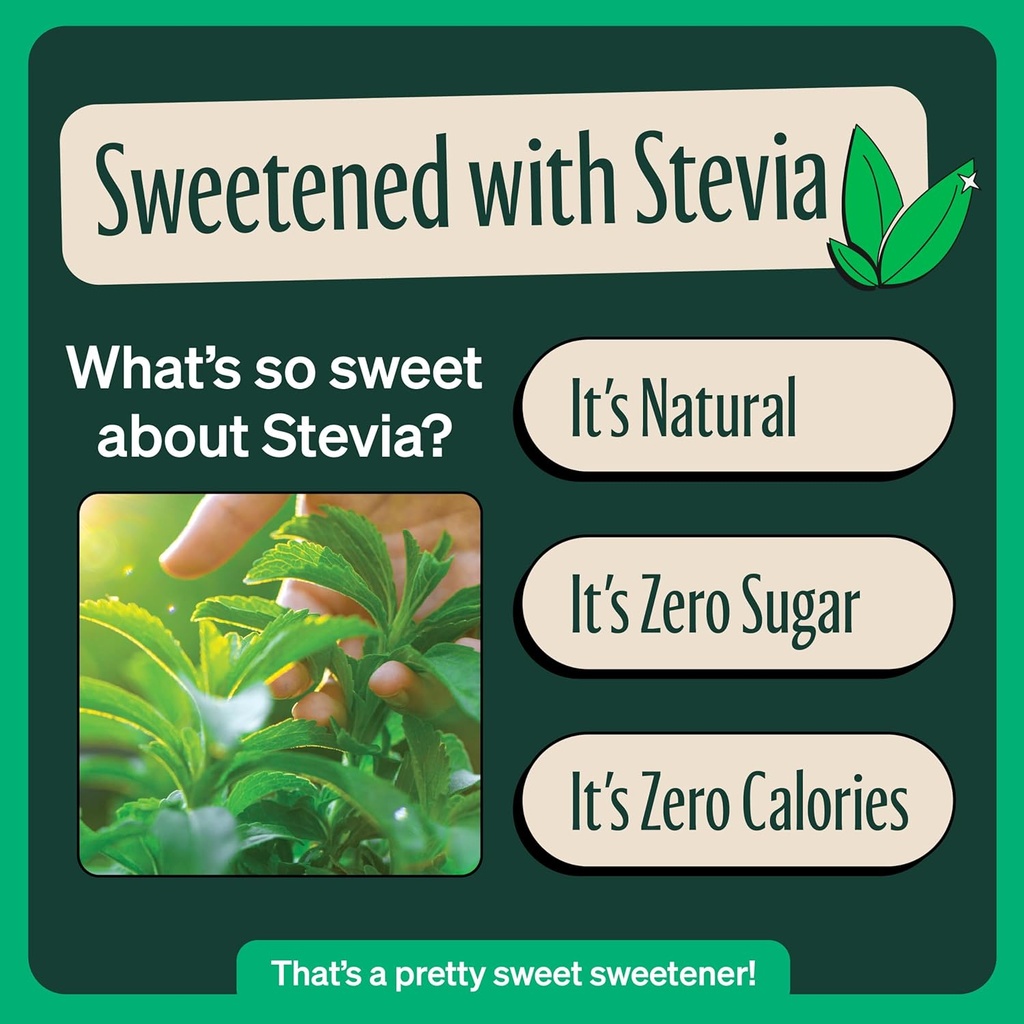 Zevia Organic Sweetened Green Tea Tropical Pineapple 12oz