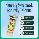 Zevia Organic Sweetened Green Tea Tropical Pineapple 12oz