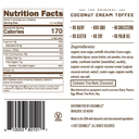 Cocomels Oatmilk Chocolate Toffee Bark 3.5oz
