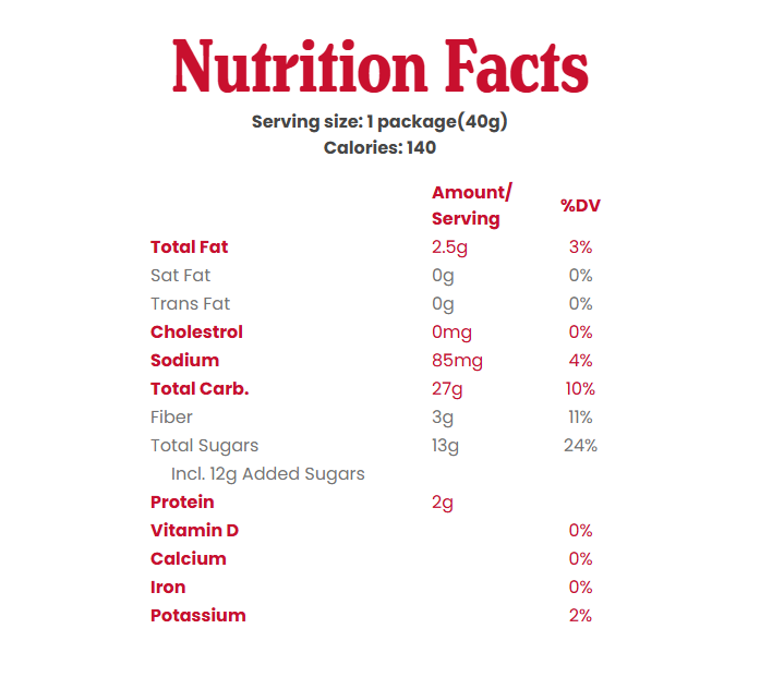 Nature's Bakery Oatmeal Crumble Bars Strawberry 1.41oz