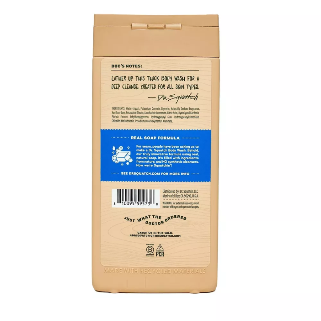 Dr Squatch Body Wash Fresh Falls 14oz