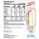 Jonny Pops Organic Mini Ice Pop Birthday Surprise 6.72oz