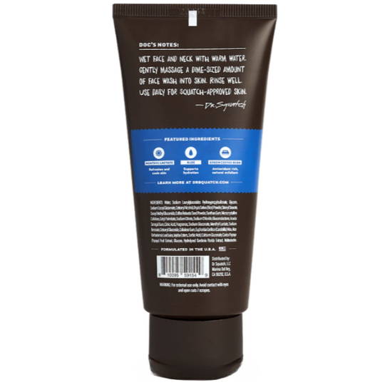 Dr Squatch Face Wash Fresh Falls