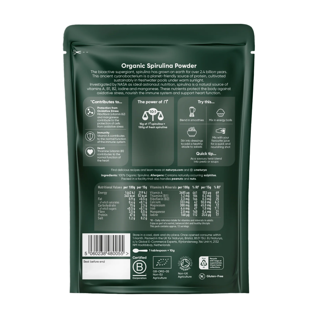 Naturya Organic Spirulina Powder 200g