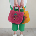 Handmade Acrylic Beaded Handbag Assorted