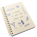 Spiral Hard Cover Journal This Little Life 6in x 8in