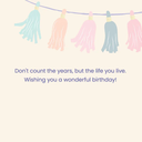Greeting Card Handmade Tassels