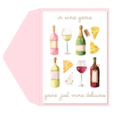 Greeting Card Wine Years