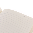 Vegan Leather Journal Pretty Bow 6 x 8in