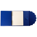 Vegan Leather Wrap Journal Cobalt Blue 6 x 8in