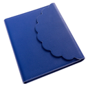 Vegan Leather Wrap Journal Cobalt Blue 6 x 8in