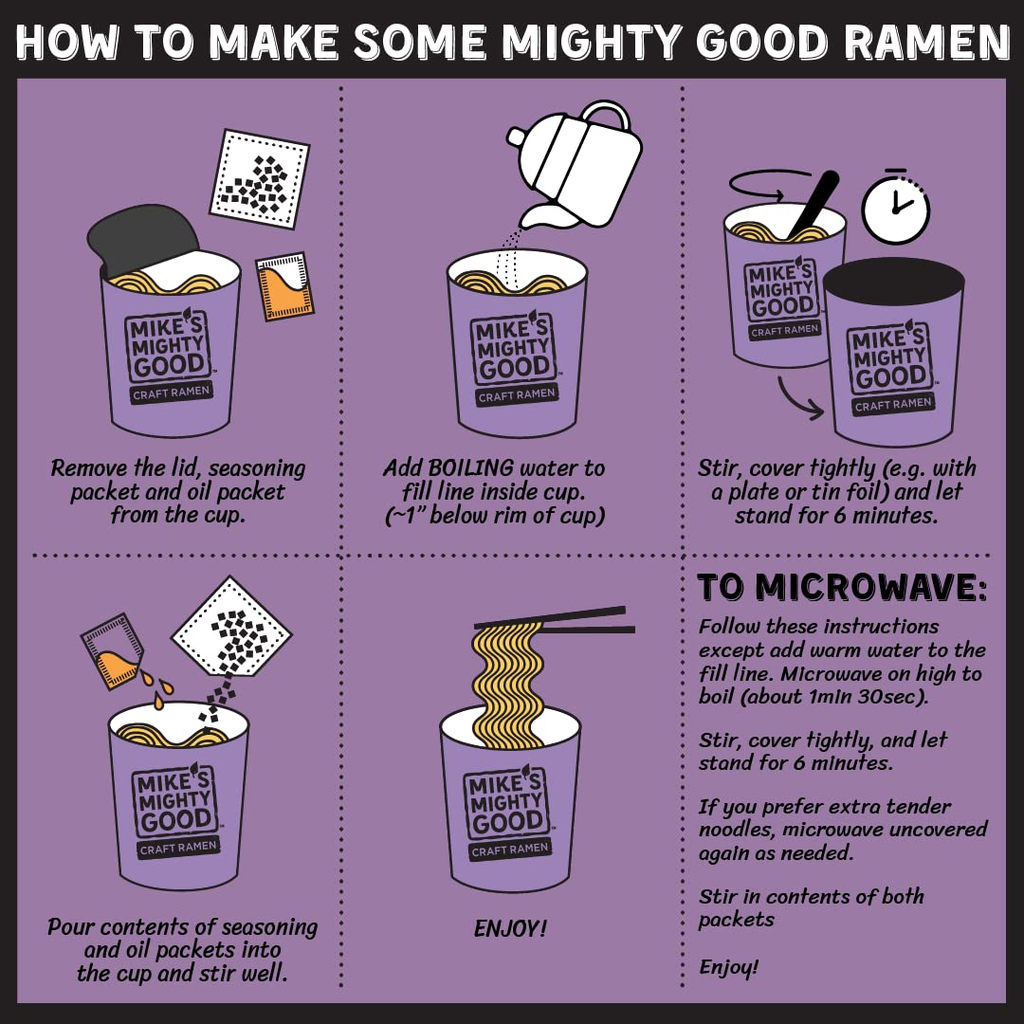 Mike's Mighty Good Organic Pork Tonkotsu Ramen 1.7oz