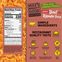 Mike's Mighty Good Organic Spicy Beef Ramen 1.8oz