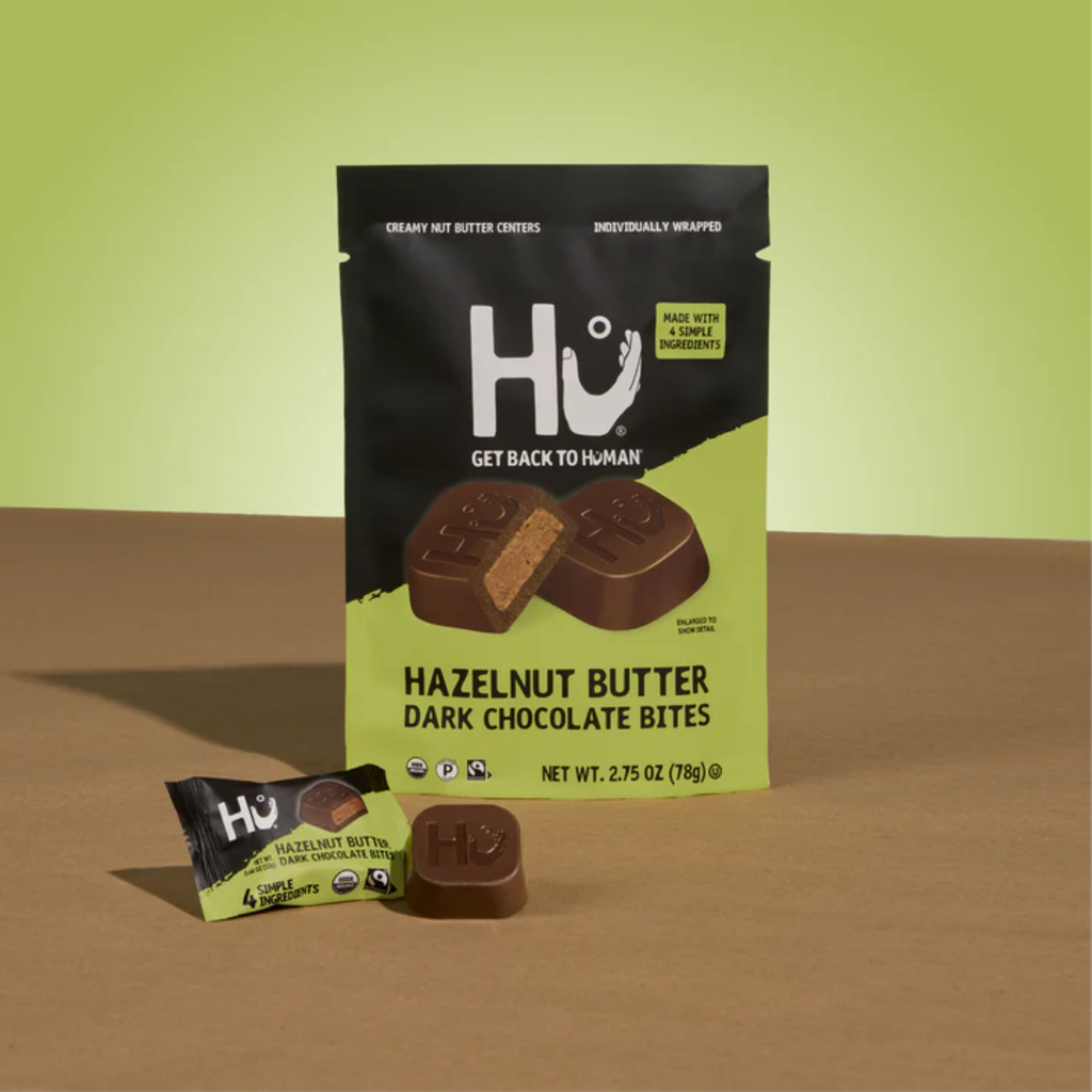 Hu Hazelnut Butter Dark Chocolate Bites 2.75oz