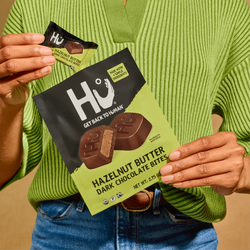 Hu Hazelnut Butter Dark Chocolate Bites 2.75oz
