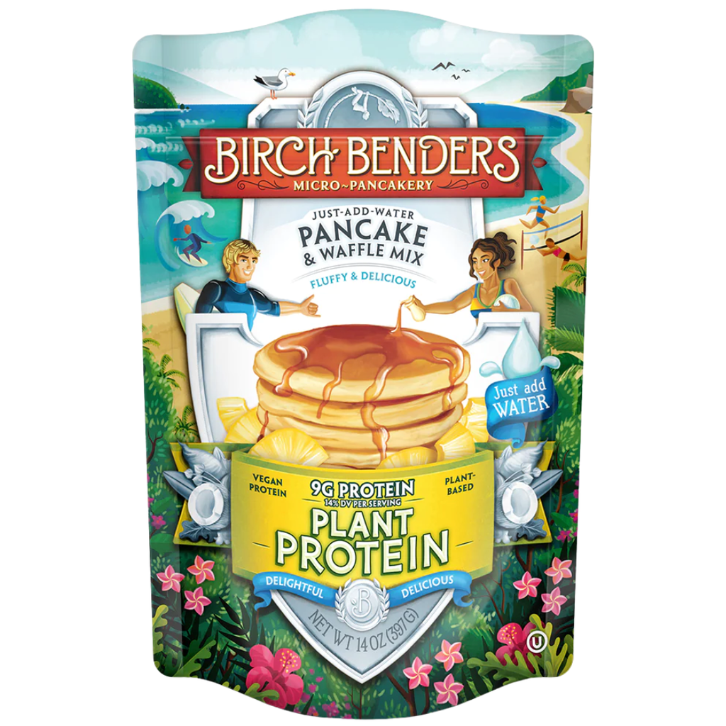 Birch Benders Plant Protein Pancake and Waffle Mix 14oz