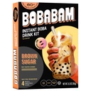 Bobabam Instant Boba Drink Kit Brown Sugar 9.2oz
