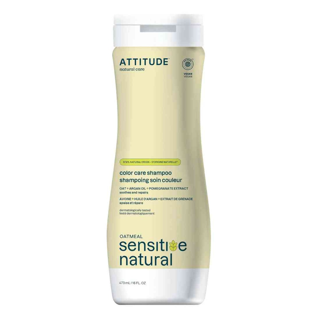 Attitude Sensitive Skin Repair & Colour Protection Argan Oil Shampoo 16oz