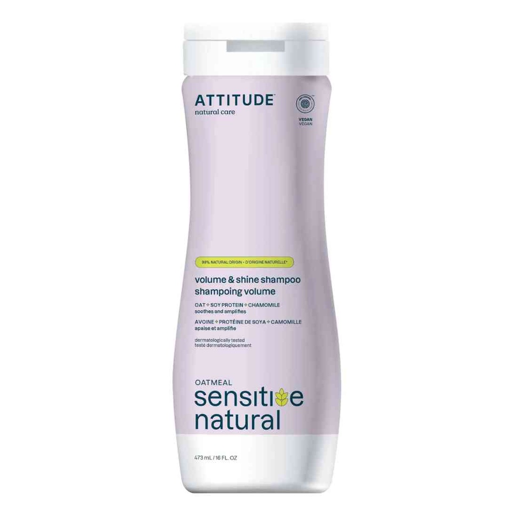 Attitude Sensitive Skin Soothing & Volumising Shampoo 16oz