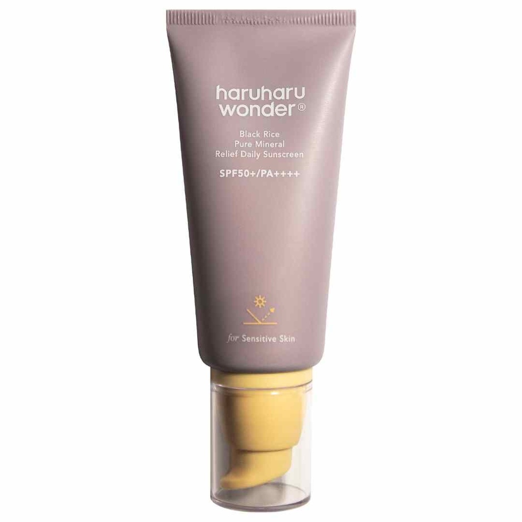 Haruharu Wonder Black Rice Pure Mineral Relief Daily Sunscreen SPF50+ 50ml