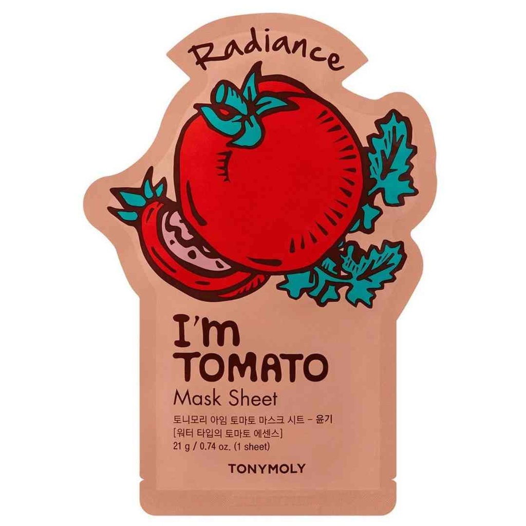 Tonymoly I'm REAL Radiance Tomato Sheet Mask