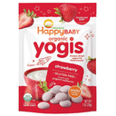 Happy Baby Organic Yogis Fruit Snack Strawberry 1oz