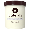 Talenti Sorbetto Zesty Lemon 16oz.