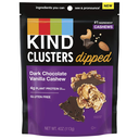 Kind Cluster Dips Dark Chocolate Vanilla Cashew 4oz