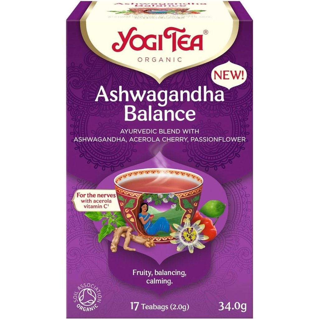 Yogi Tea Organic Ashwagandha Balance 17CT