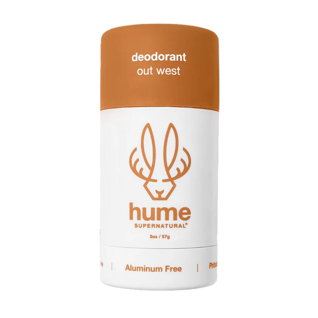 Hume Supernatural Deodorant Stick Out West 2oz