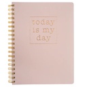 Soft Taupe Vegan Leather Journal 8in x 10in