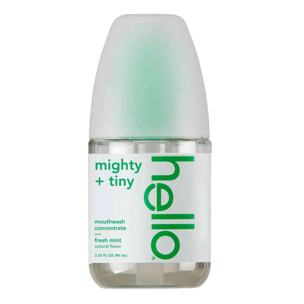 Hello Mouthwash Concentrate Fresh Mint 3.25oz