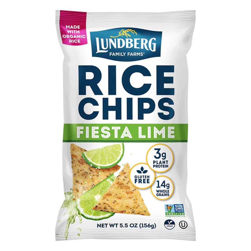 Lundberg Family Farms Rice Chips Fiesta Lime 5.5oz