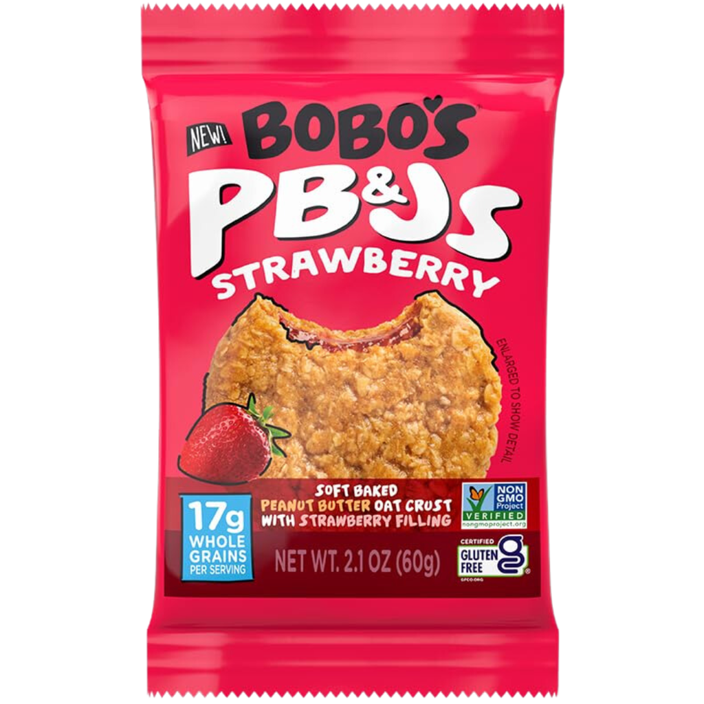 Bobo's Oat Bars Strawberry PB&J's 2.1oz