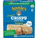 Annie's Homegrown Organic Gluten Free Original Crispy Snack Bars 5 Pack 3.9oz