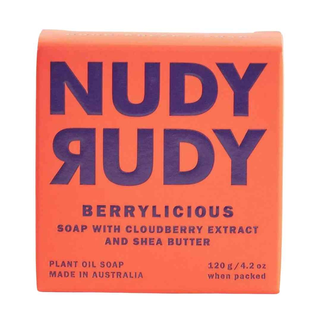 Nudy Rudy Berrylicious Bar Soap 4.2oz