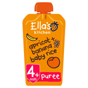 Ella's Kitchen Organic Apricot & Banana Baby Rice Pouch 4M+ 120g