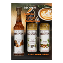 Monin Hazelnut, Vanilla & Caramel Gift Pack