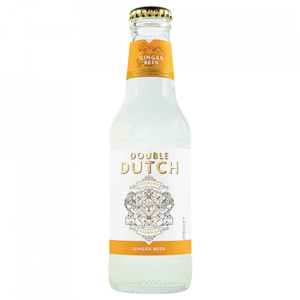 Double Dutch Drinks Ginger Beer Bottles 4CT 800ml