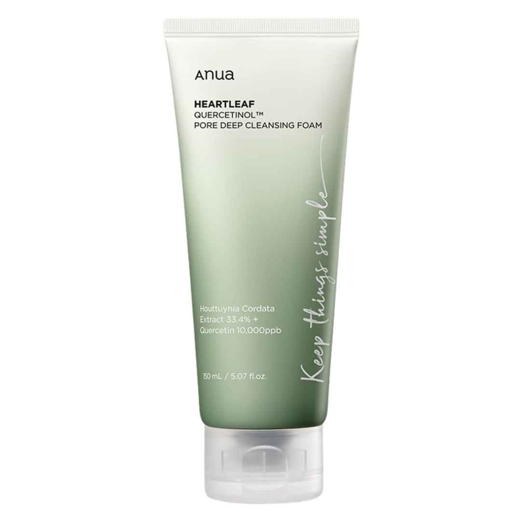 Anua Heartleaf Quercetinol Deep Cleansing Foam 150ml