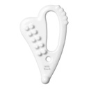 Milktouch Slim Face Ceramic Gua Sha White