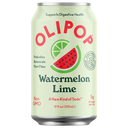 Olipop Watermelon Lime Sparkling Tonic 12oz