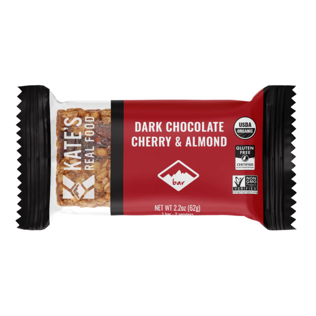 Kate's Organic Dark Chocolate Cherry Almond Bar 2.2oz
