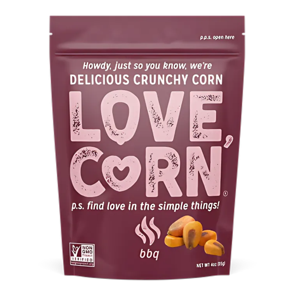 Love Corn Crunchy Corn Smoked BBQ 4oz