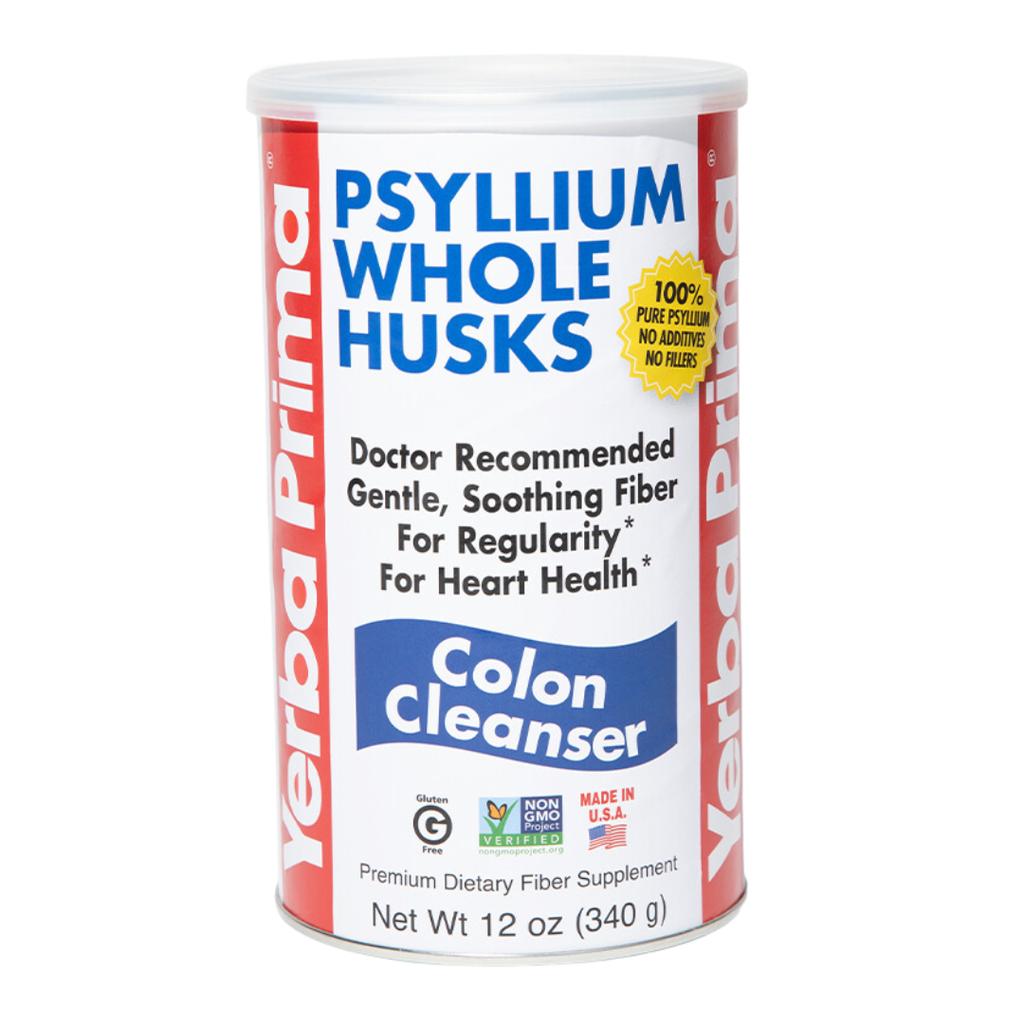 Yerba Prima Psyllium Husks Colon Cleanser 12oz