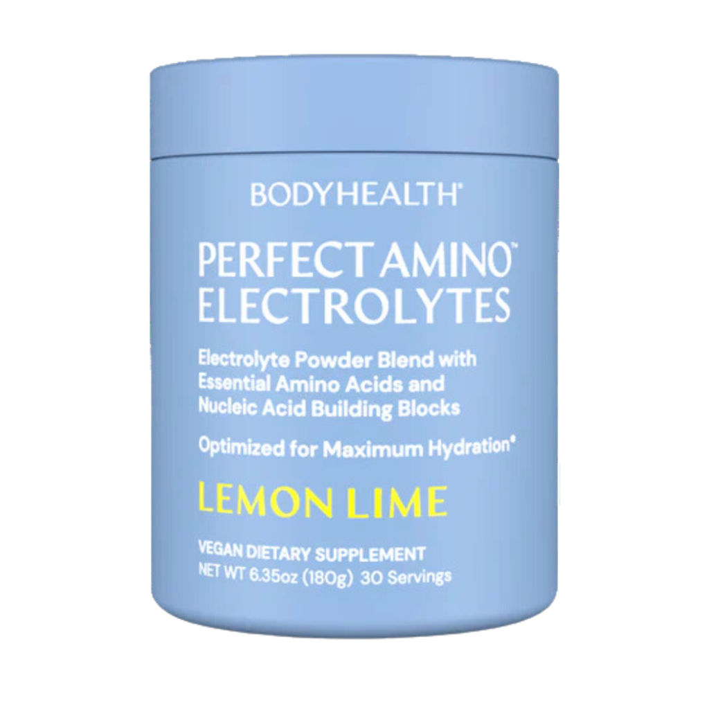 BodyHealth Perfect Amino Electrolytes Supplements Lemon Lime 5.5oz