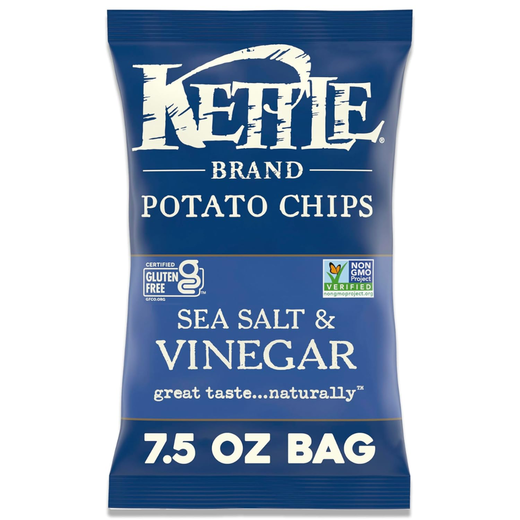 Kettle Salt & Vinegar Potato Chips 7.5oz