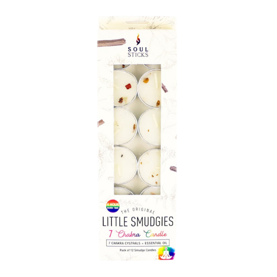 Little Smudgies Candles 7 Chakras 12ct