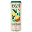 Zevia Organic Sweetened Green Tea Tropical Pineapple 12oz